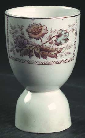 Sylvan Brown Multicolor Double Egg Cup