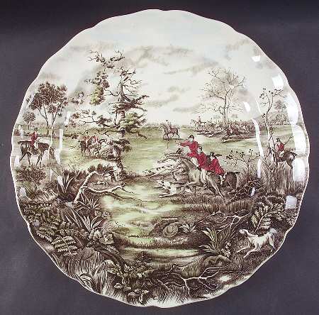 Tally Ho 14" Chop Plate (Round Platter)