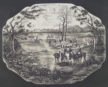Tally Ho 20" Oval Serving Platter