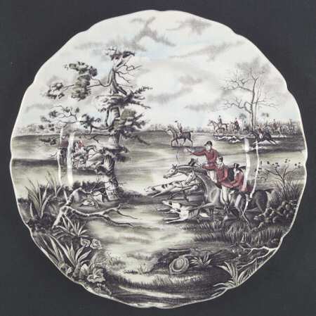 Tally Ho Service Plate (Charger) by Johnson Brothers