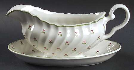 Thistle Gravy Boat & Underplate/Relish