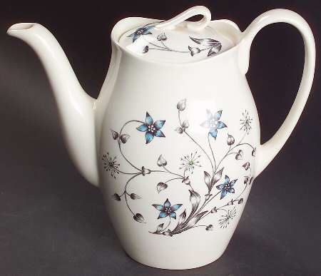 Titania Blue Coffee Pot & Lid