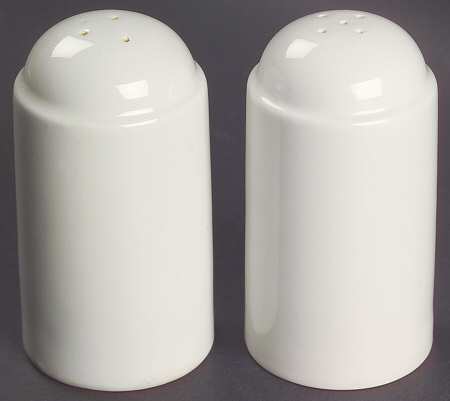 Tivoli White Salt & Pepper Set