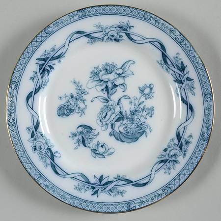 Tokio Transferware Salad Plate