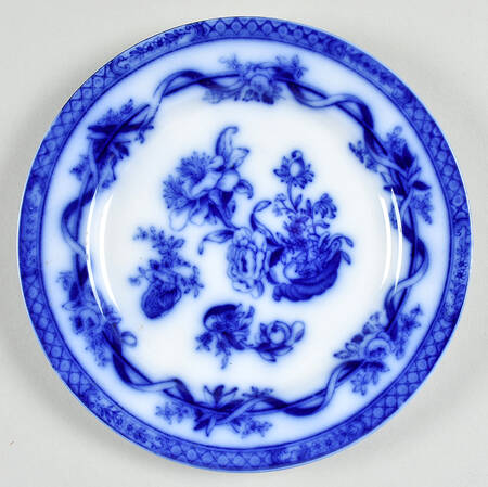 Tokio Flow Blue (Smooth, No Trim) Bread & Butter Plate