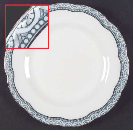 Touraine Luncheon Plate