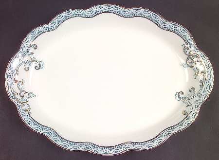 Touraine 14" Oval Serving Platter