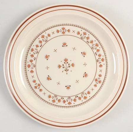 Tudor Flowers Salad Plate