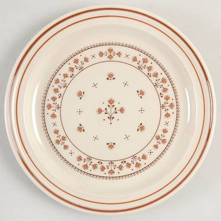Tudor Flowers Bread & Butter Plate
