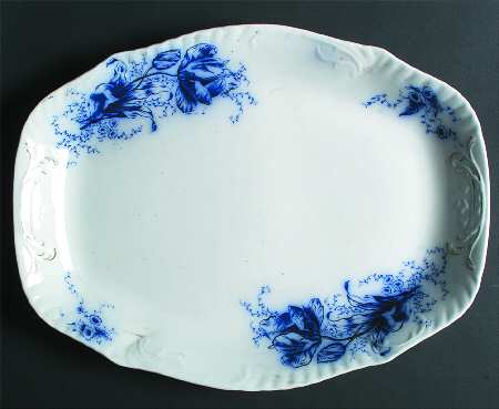 Tulip (Flow Blue) by Johnson Brothers