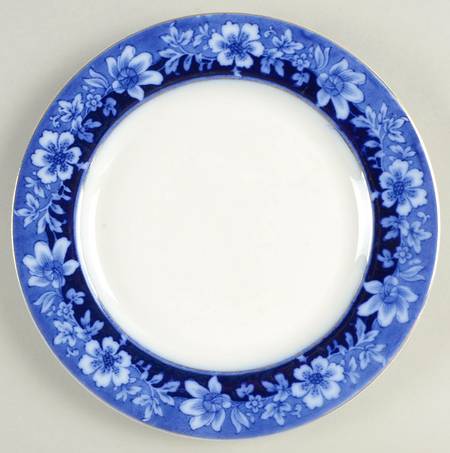 Turin Blue (Flow Blue) Salad Plate