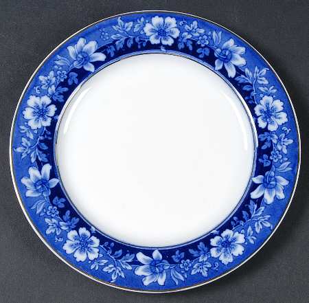 Turin Blue (Flow Blue) Dessert/Pie Plate