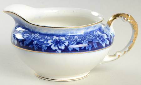 Turin Blue (Flow Blue) Creamer