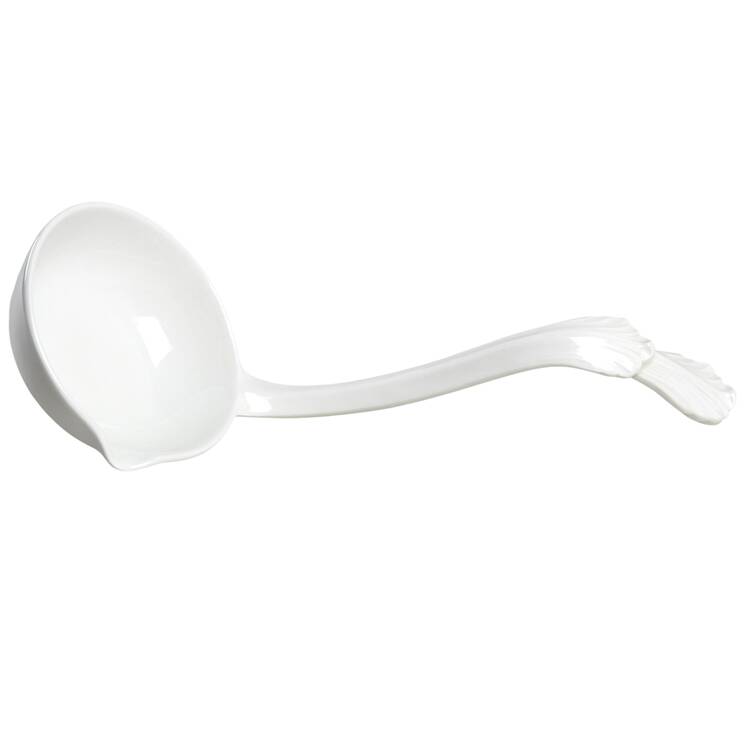 Tulip Time Blue (White Background) Tureen Ladle