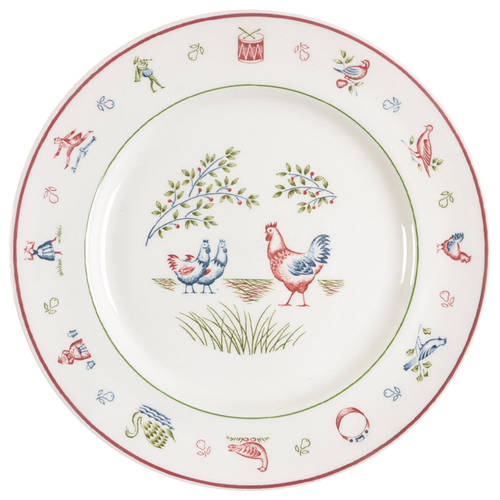 Twelve Days of Christmas Dinner Plate