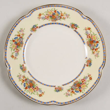Victoria (Floral Basket) Salad Plate