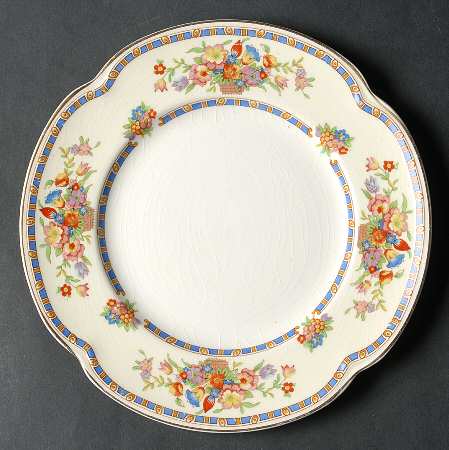 Victoria (Floral Basket) Dessert/Pie Plate