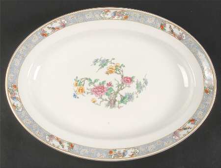 The Vigo (Smooth) 16" Oval Serving Platter