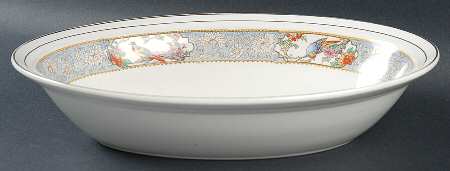The Vigo (Smooth) 10" Oval Vegetable Bowl