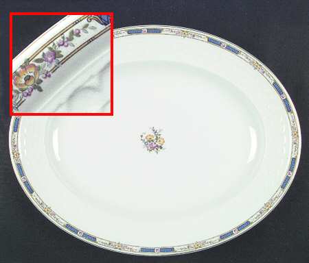 Vincent 12" Oval Serving Platter