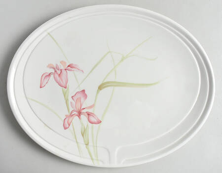 Vogue (Flowers Center) 13" Oval Serving Platter