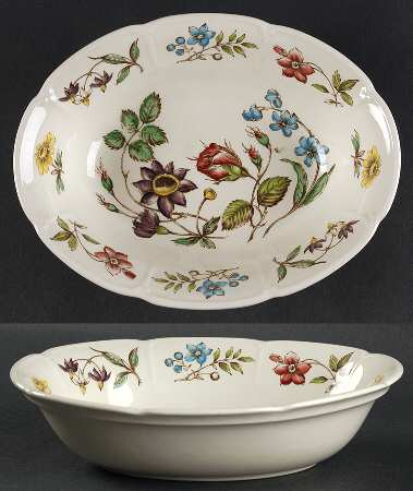 Wakefield 9" Oval Vegetable Bowl