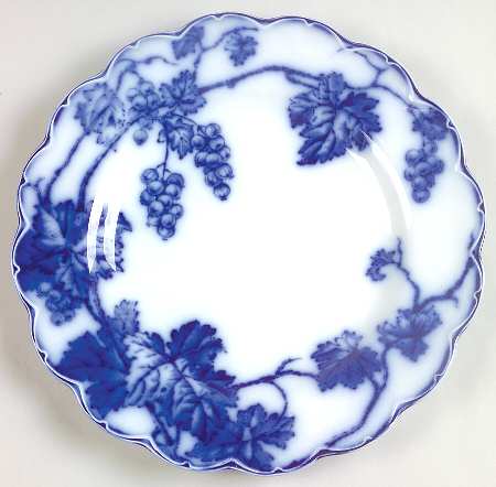 Warwick (Flow Blue) Salad Plate