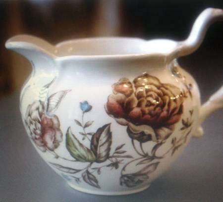 Warwick Brown Multicolor Creamer