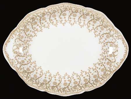 Waverley (Gold Tan Floral) by Johnson Brothers
