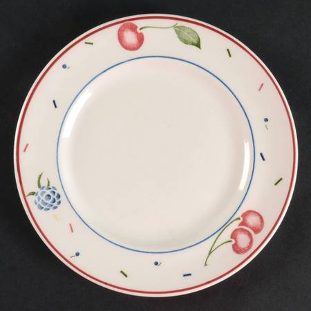 Wild Cherries Bread & Butter Plate