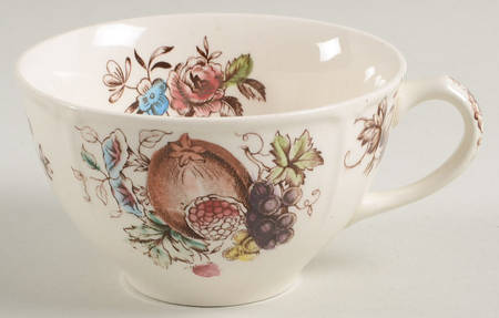 Windsor Fruit (Georgian, Ribbed Border) Flat Cup