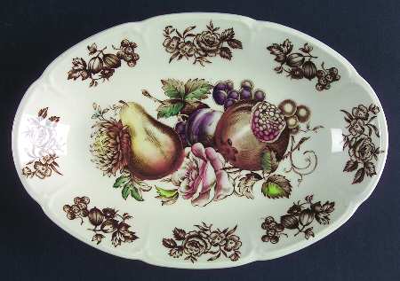 Windsor Fruit (Georgian, Ribbed Border) Relish/Gravy Underplate