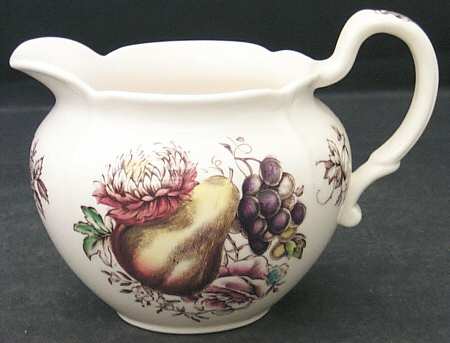 Windsor Fruit (Georgian, Ribbed Border) Creamer