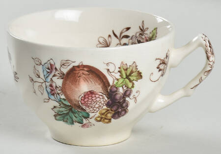 Windsor Fruit (Old Chelsea, Swirl Border) Flat Cup