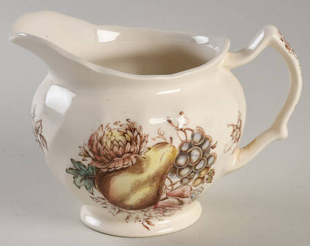 Windsor Fruit (Old Chelsea, Swirl Border) Creamer