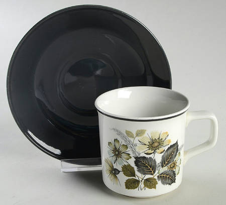 Wildmoor Flat Cup & Saucer Set