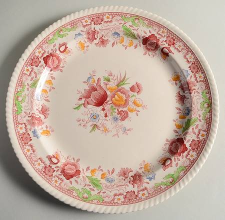 Winchester Pink (Rope Edge) 12" Chop Plate (Round Platter)