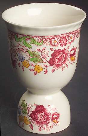 Winchester Pink (Rope Edge) Double Egg Cup