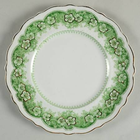 Wild Rose Green Salad Plate