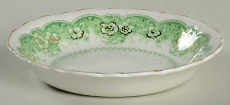 Wild Rose Green Fruit/Dessert (Sauce) Bowl