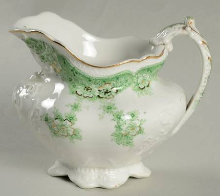 Wild Rose Green Creamer