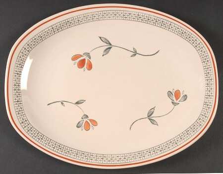 Zephyr 13" Oval Serving Platter