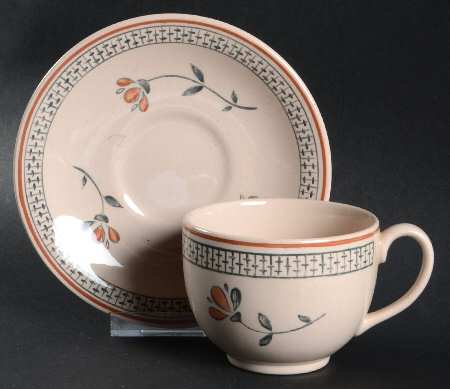 Zephyr Flat Cup & Saucer Set