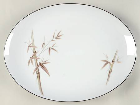 Bamboo 12" Oval Serving Platter