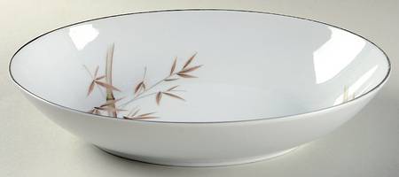 Bamboo 10" Oval Vegetable Bowl