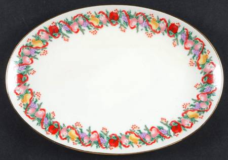 Cranberry Hill Underplate for Gravy Boat