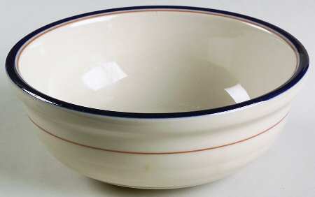 Antique Blue Flowers Coupe Cereal Bowl