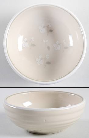 Chestnut Floral Fruit/Dessert (Sauce) Bowl