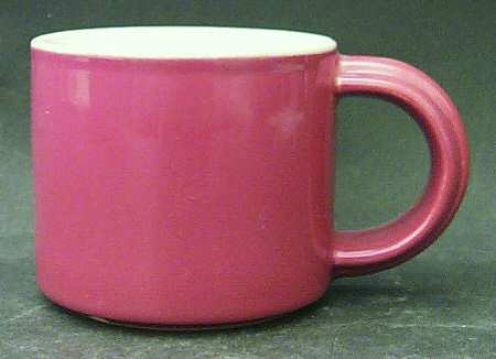 China Seas Brown Flat Cup