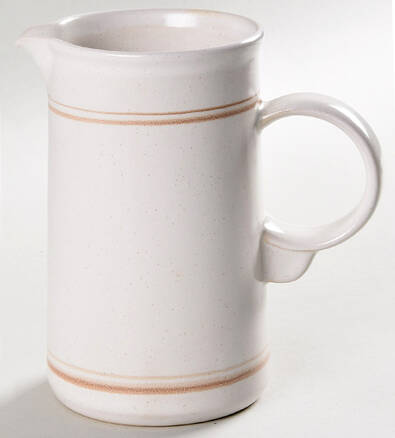 Country Cupboard Brown Creamer